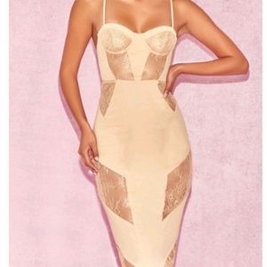 House of CB 'Dahlia Nude Dress